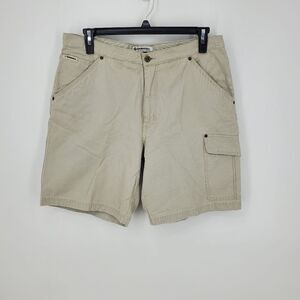 Columbia Mens Khaki Carpenter Shorts Size 36